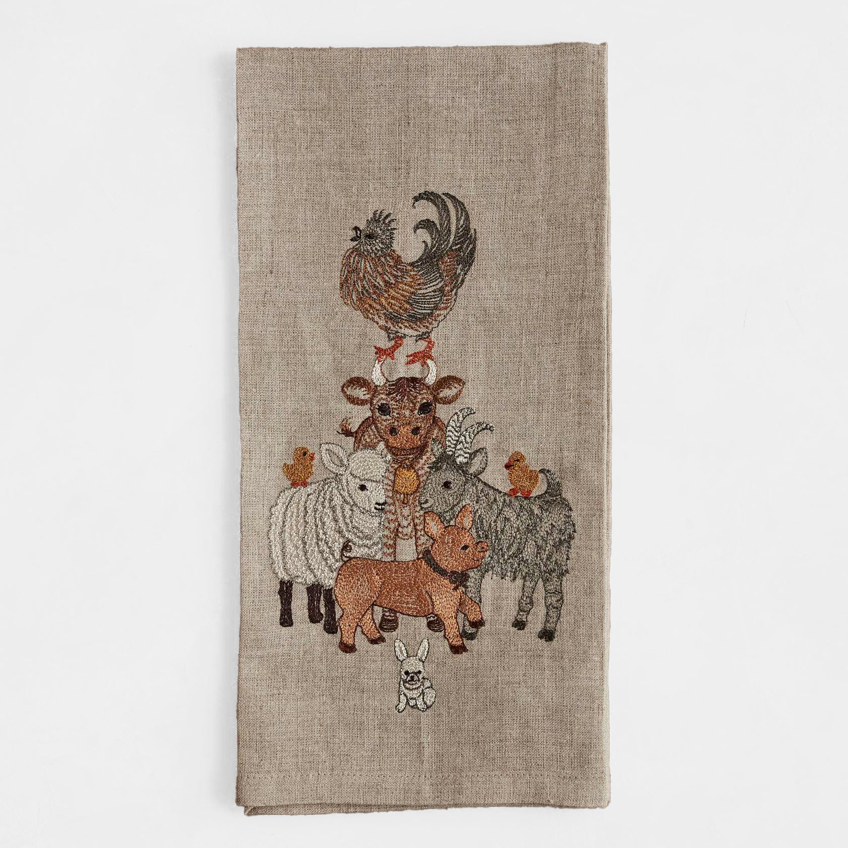 Barnyard Friends Tea Towel - Collyer's Mansion