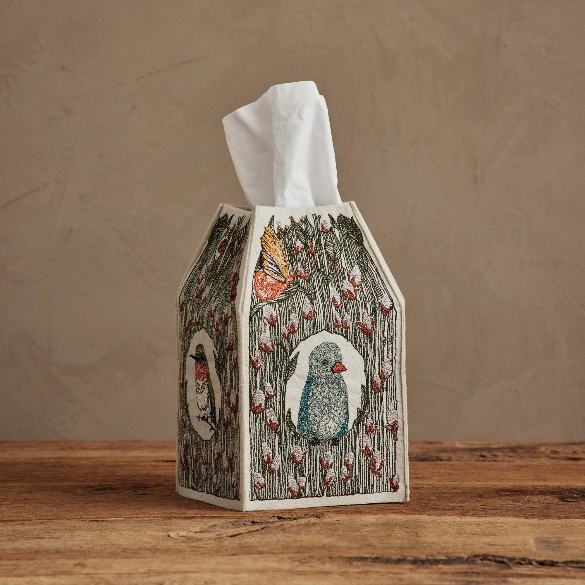 Birdhouse Tissue Box Cover