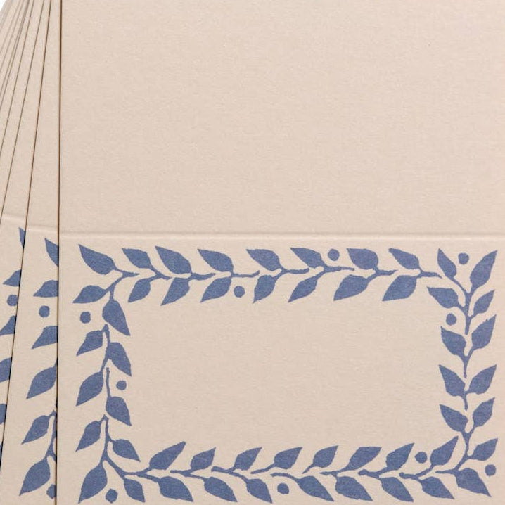 Place Cards in Cornflower: Pack of Twelve