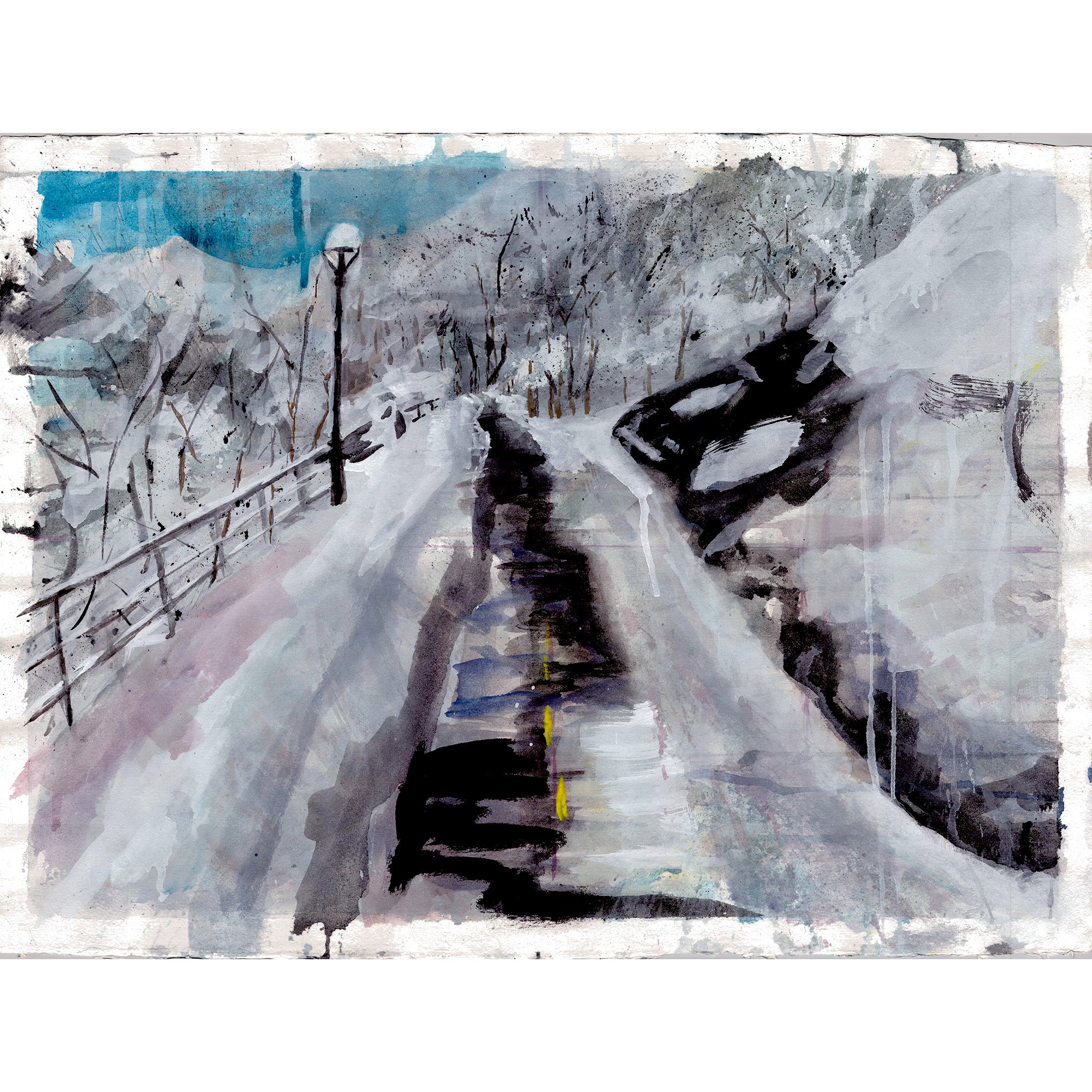 Winter Landscape by Andrea Dibben