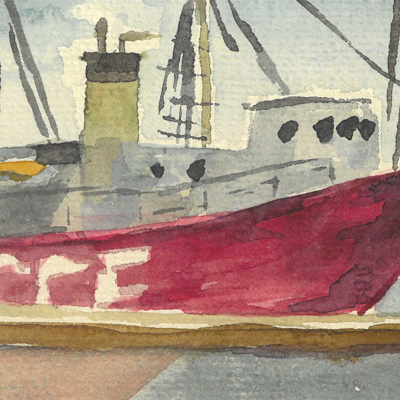 Fidi Boat by Andrea Dibben