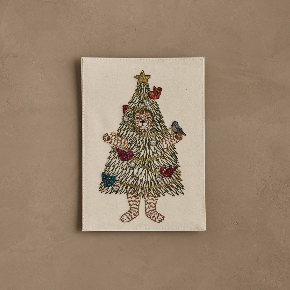 Christmas Tree Bear Card