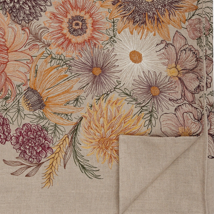 Autumn Blossoms Table Runner