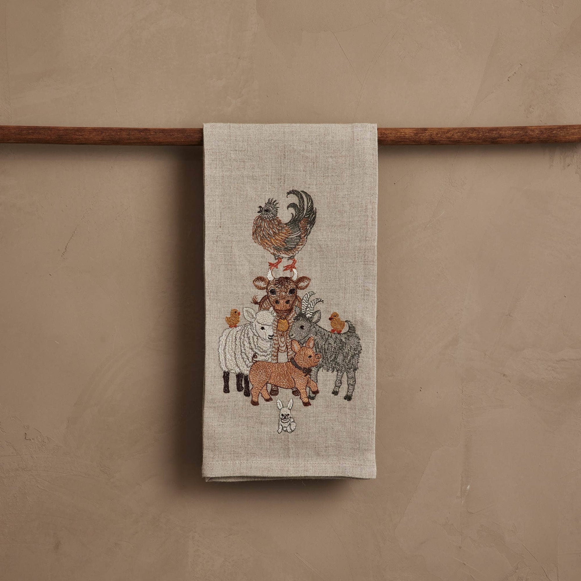 Barnyard Friends Tea Towel - Collyer's Mansion