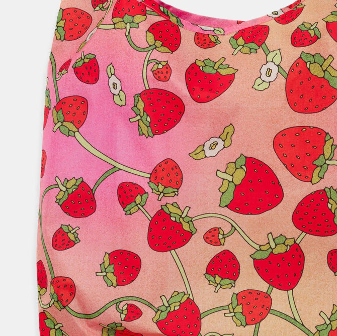 Standard Baggu in Strawberry Blossom