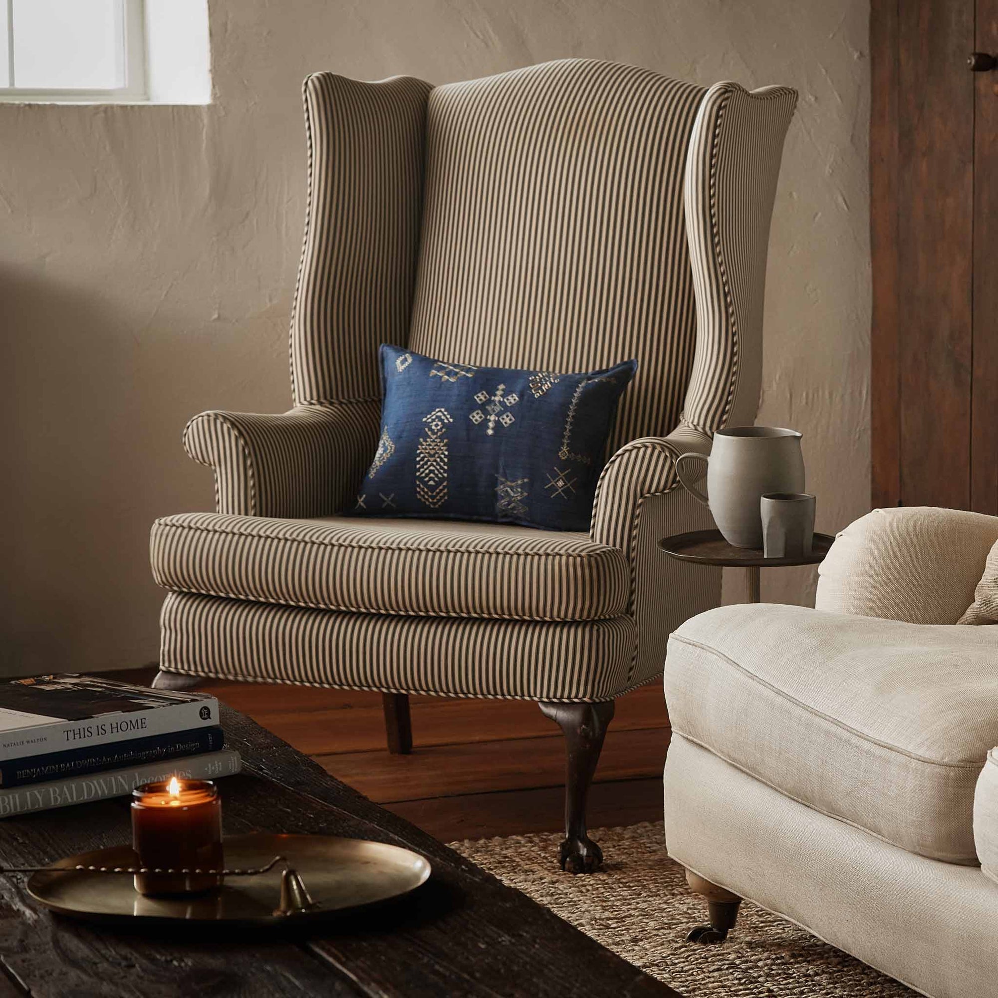 Tumbleweed Indigo Lumbar Pillow