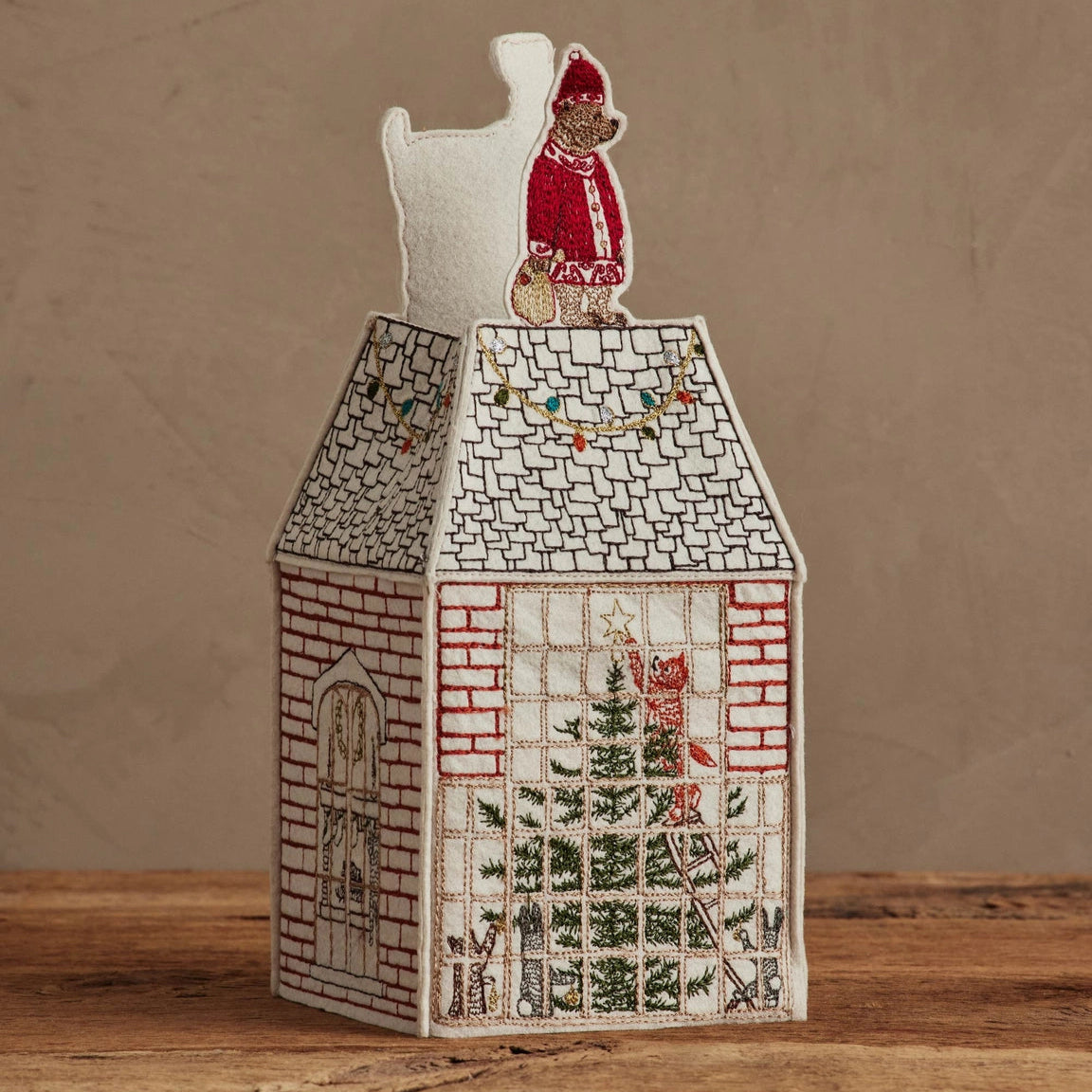 Home for the Holidays Tissue Box Cover