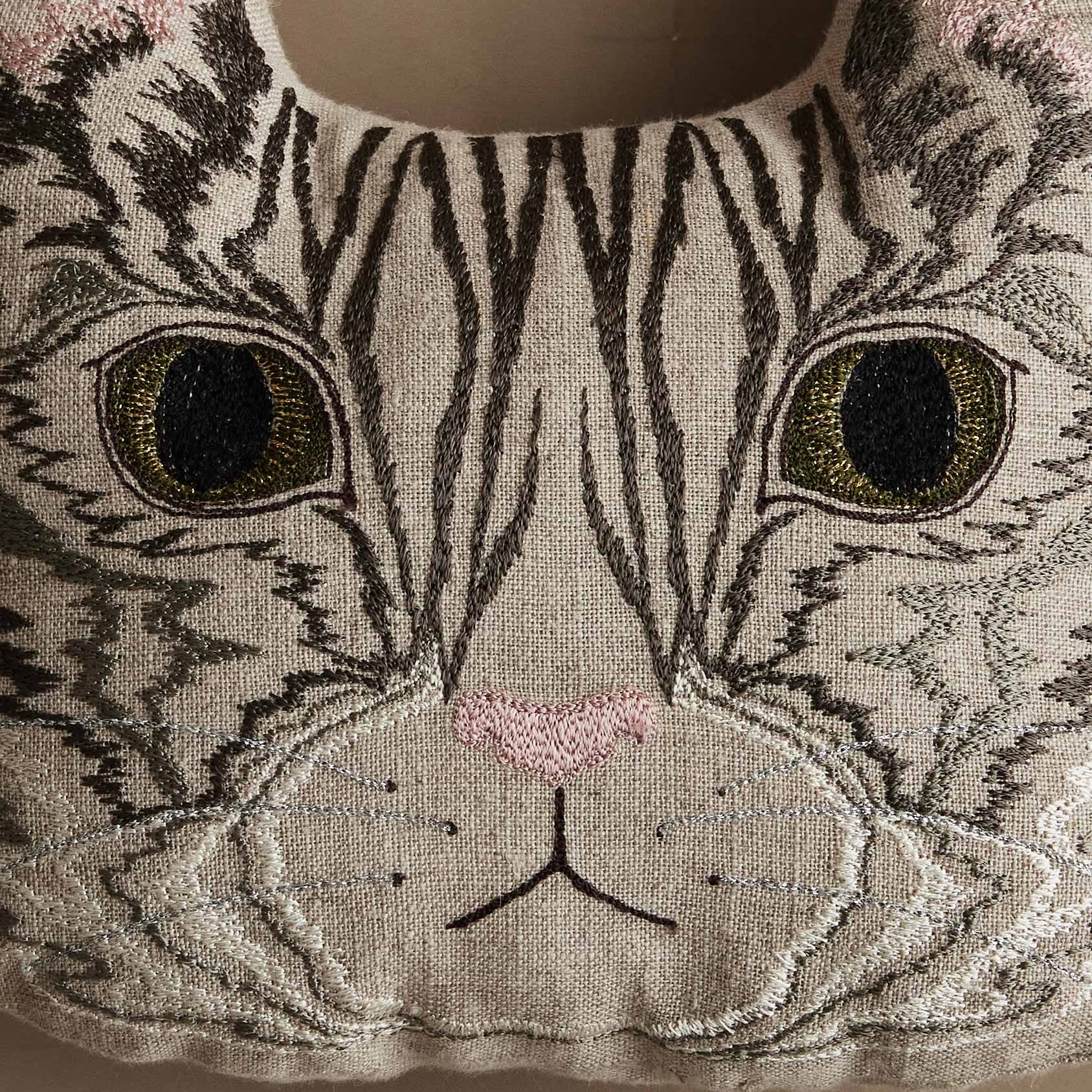 Tabby Cat Tiny Pillow - Collyer's Mansion