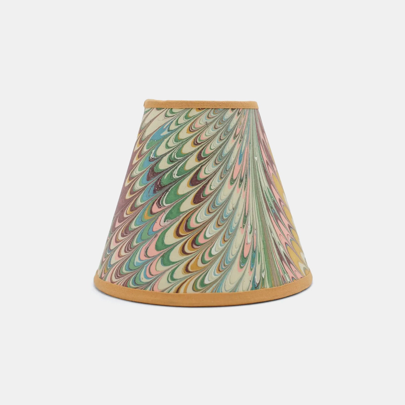 Clip-On Chandelier Sconce Lampshade in Flatiron Feathers