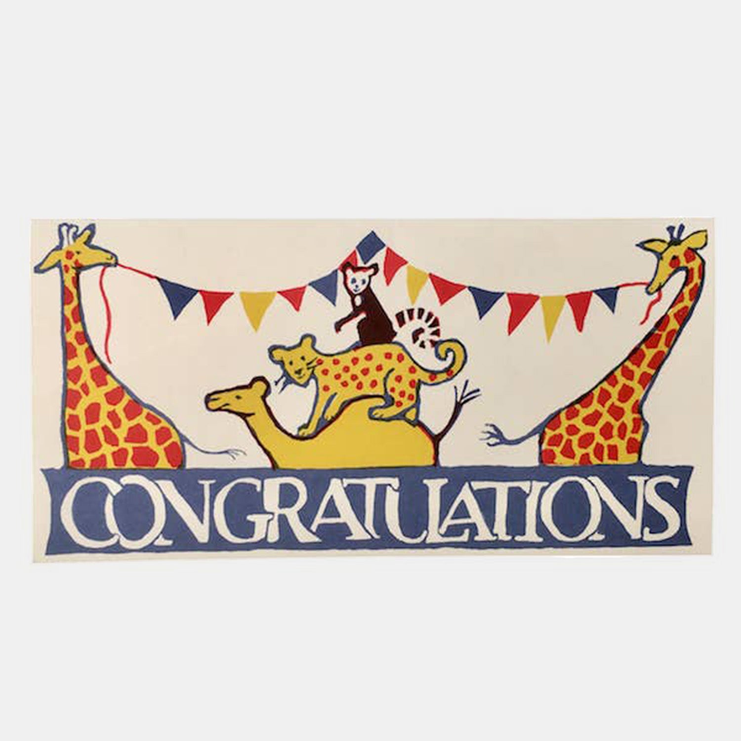 Long Card: Circus Congratulations