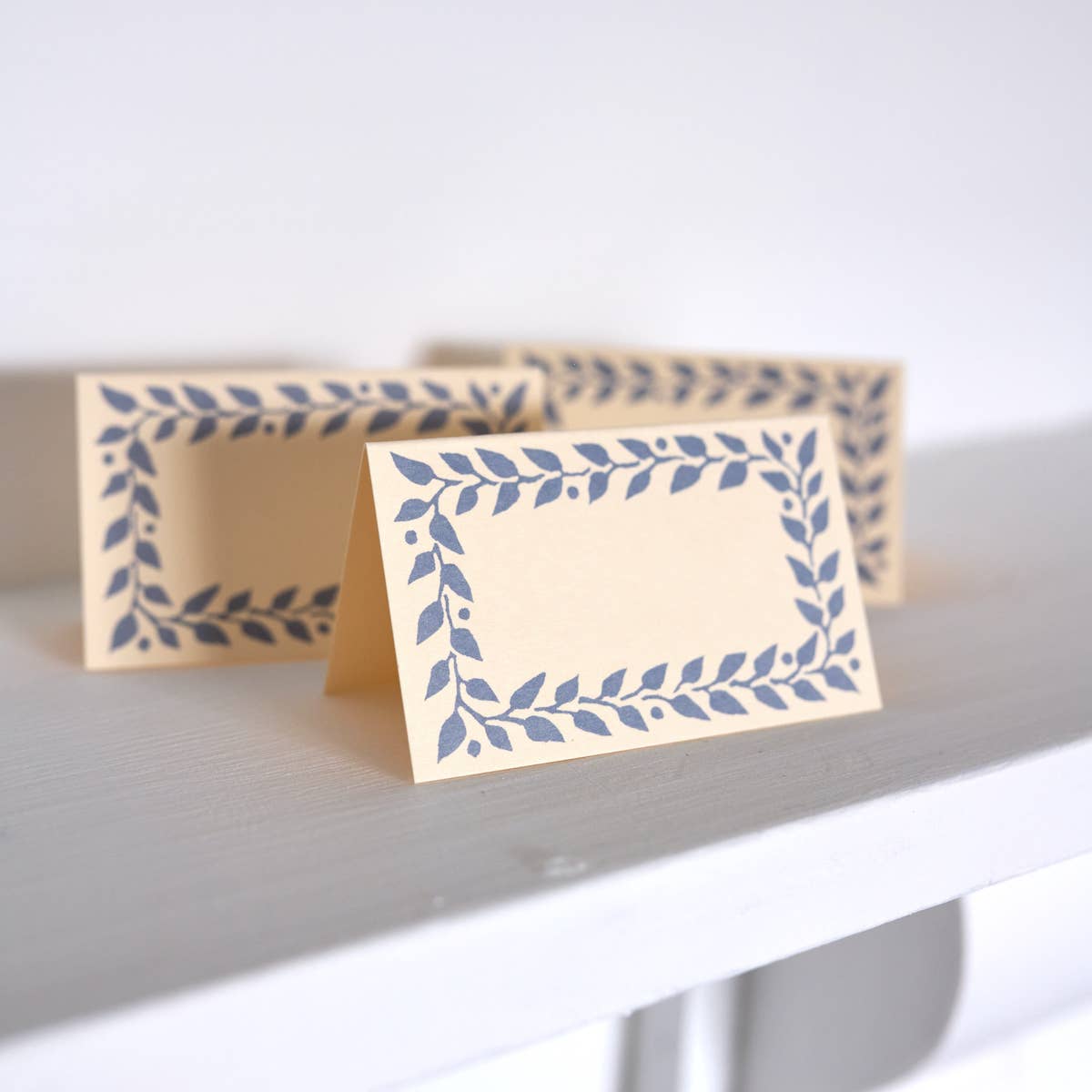 Place Cards in Cornflower: Pack of Twelve
