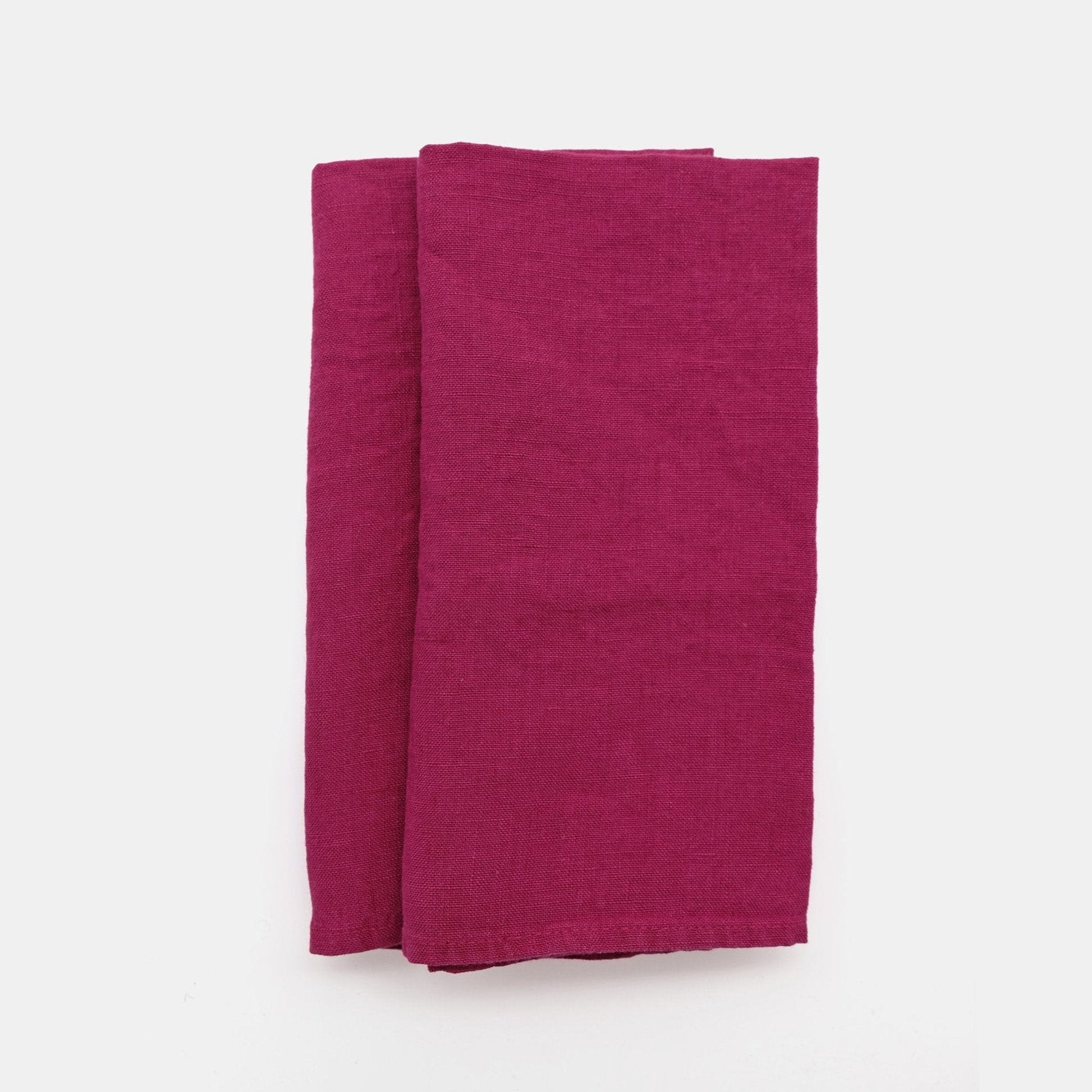 Linen Napkin in Beetroot