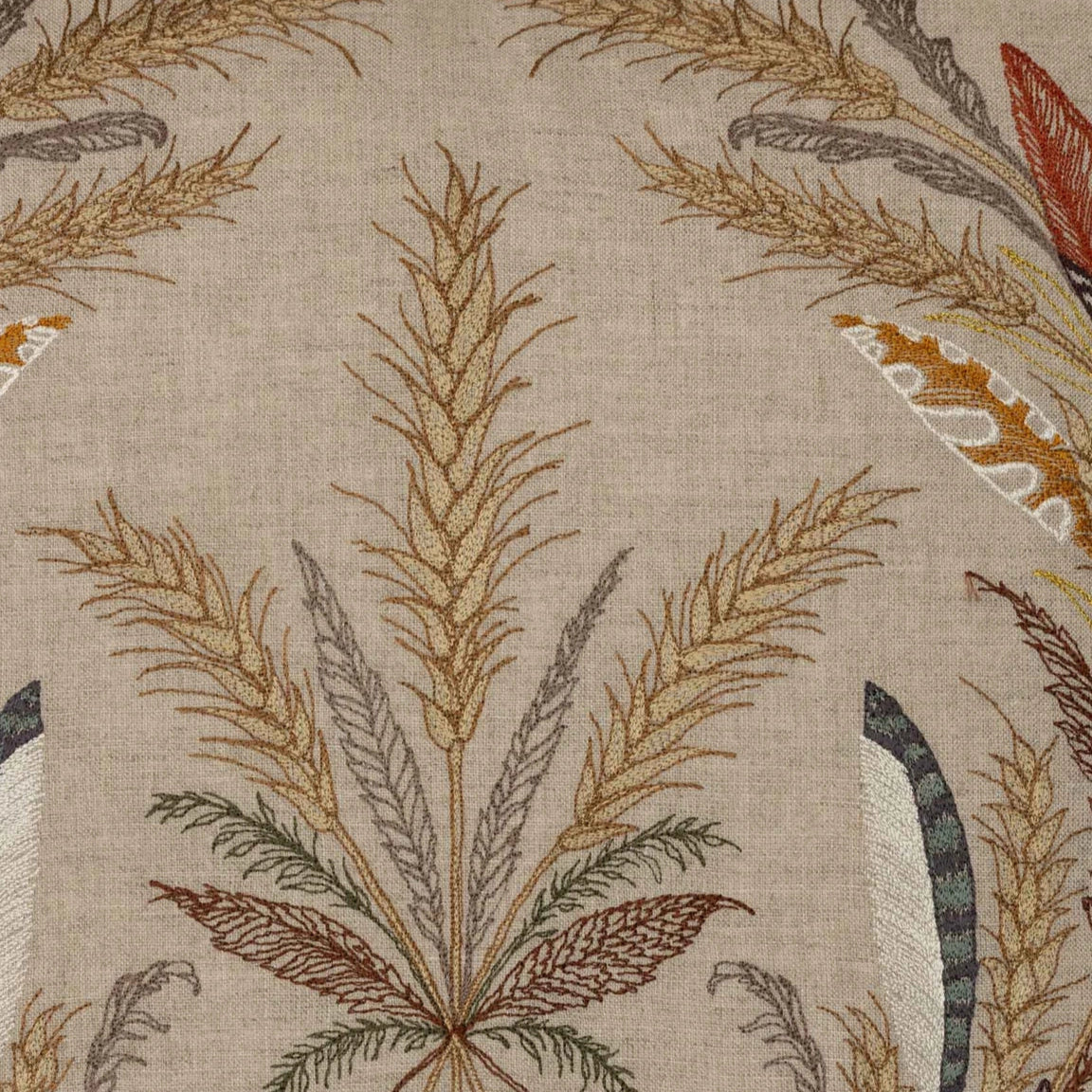 Wheat Harvest Square Pillow