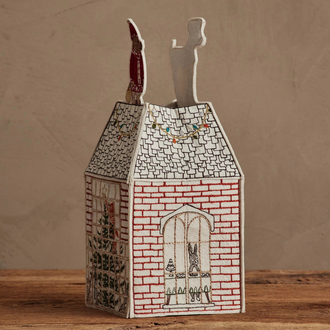 Home for the Holidays Tissue Box Cover