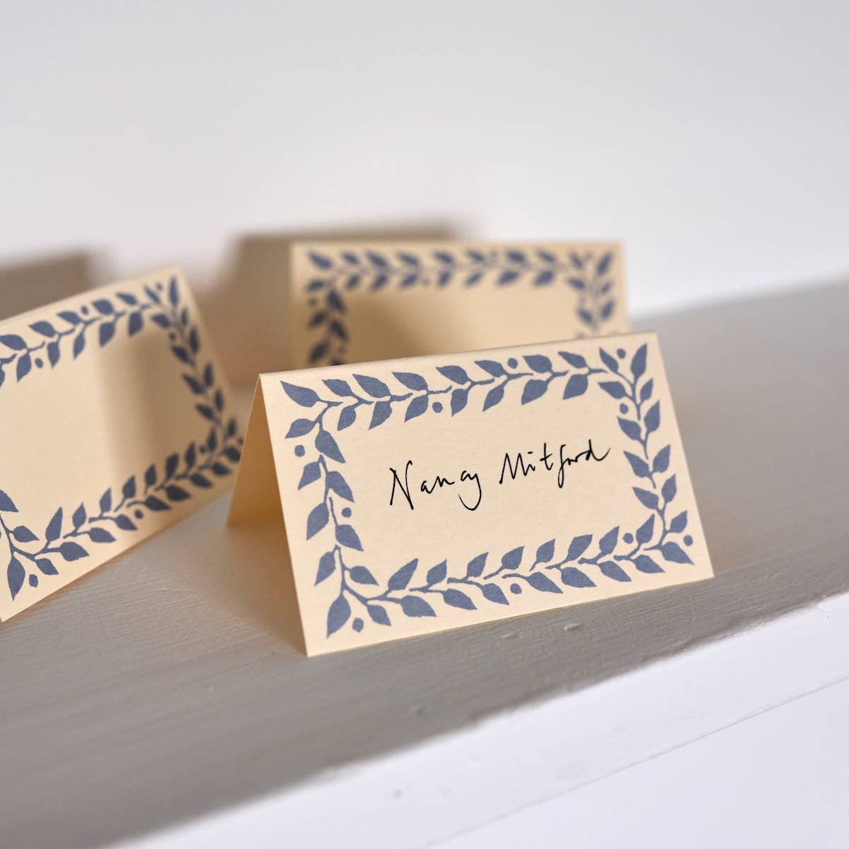 Place Cards in Cornflower: Pack of Twelve