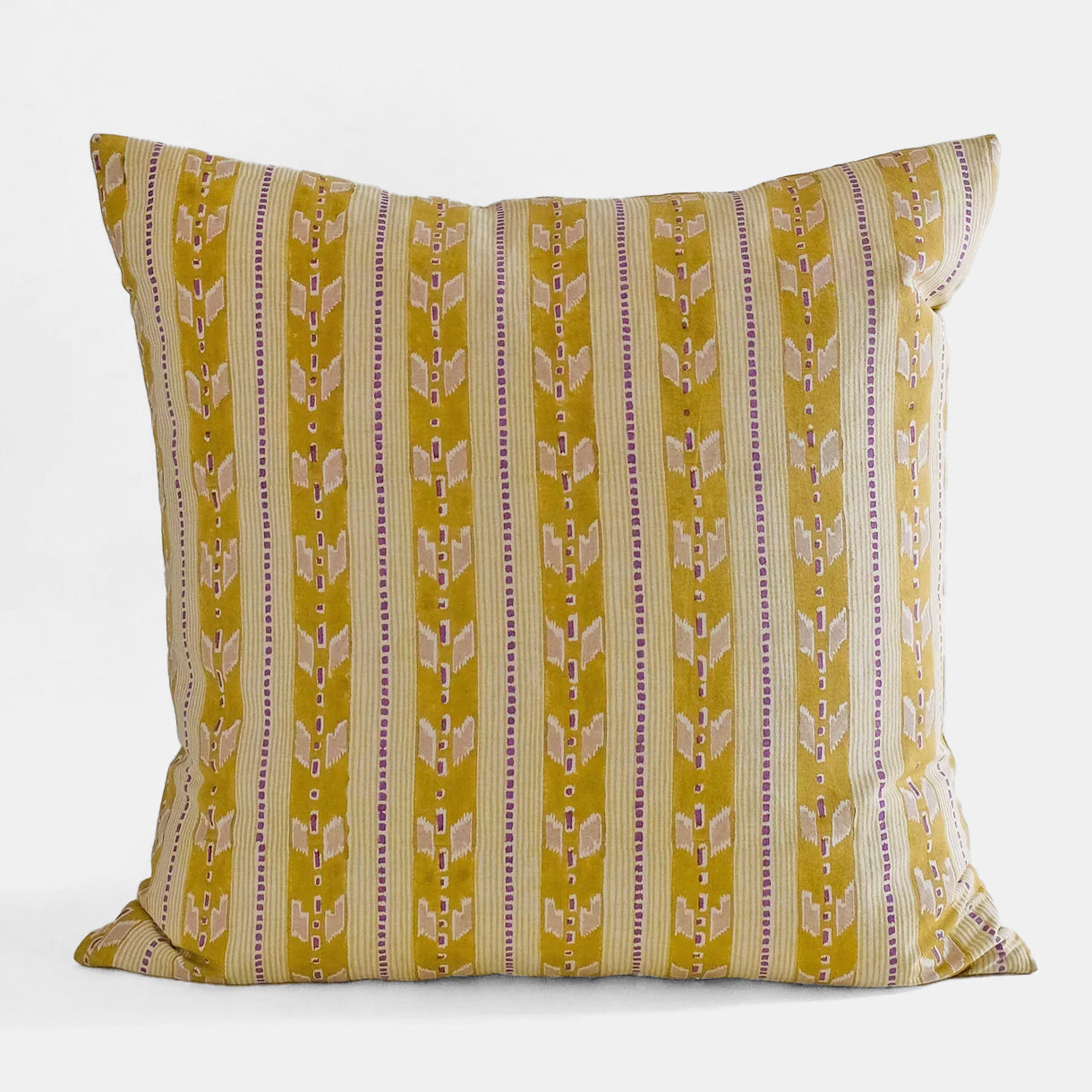 Kaveri Olive Square Pillow - Collyer's Mansion