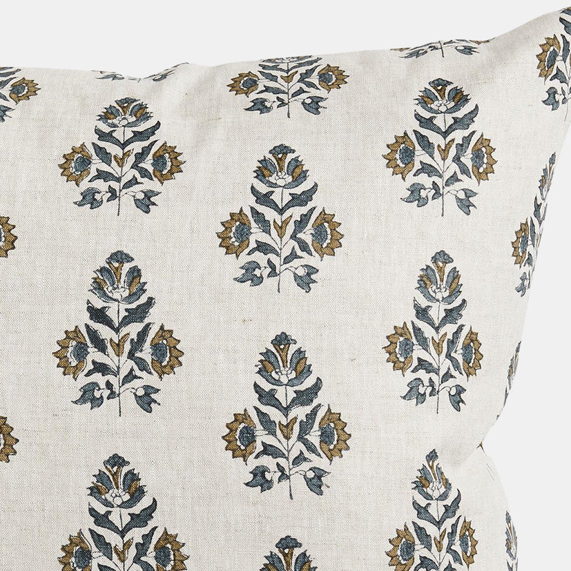 Ankara Walnut Square Pillow