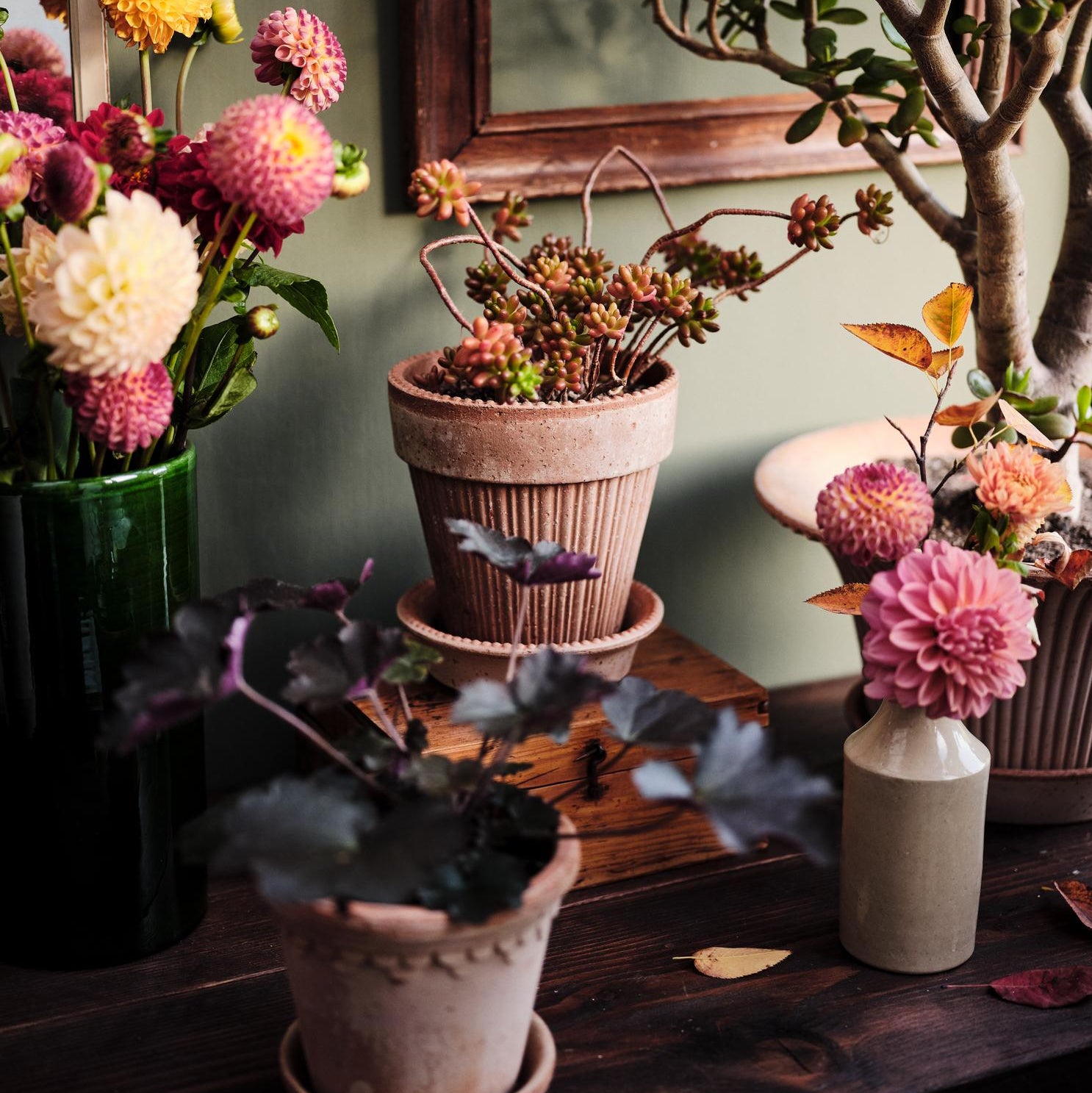 Simona Pot in Rosa Terracotta