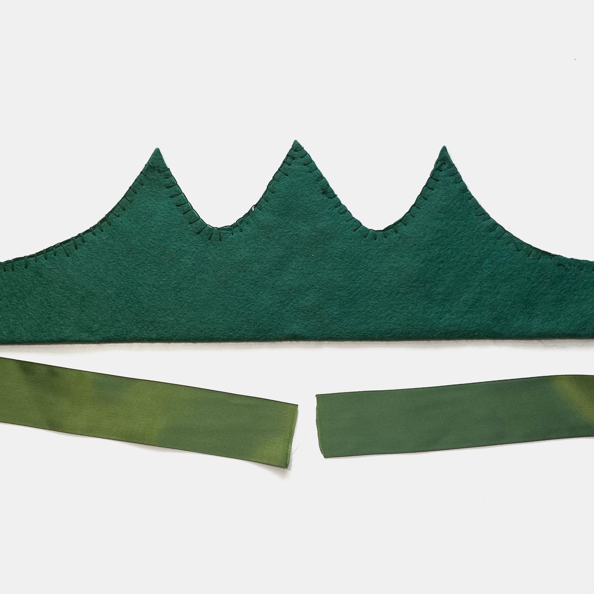 Handmade Felt Crown in Koi Pond