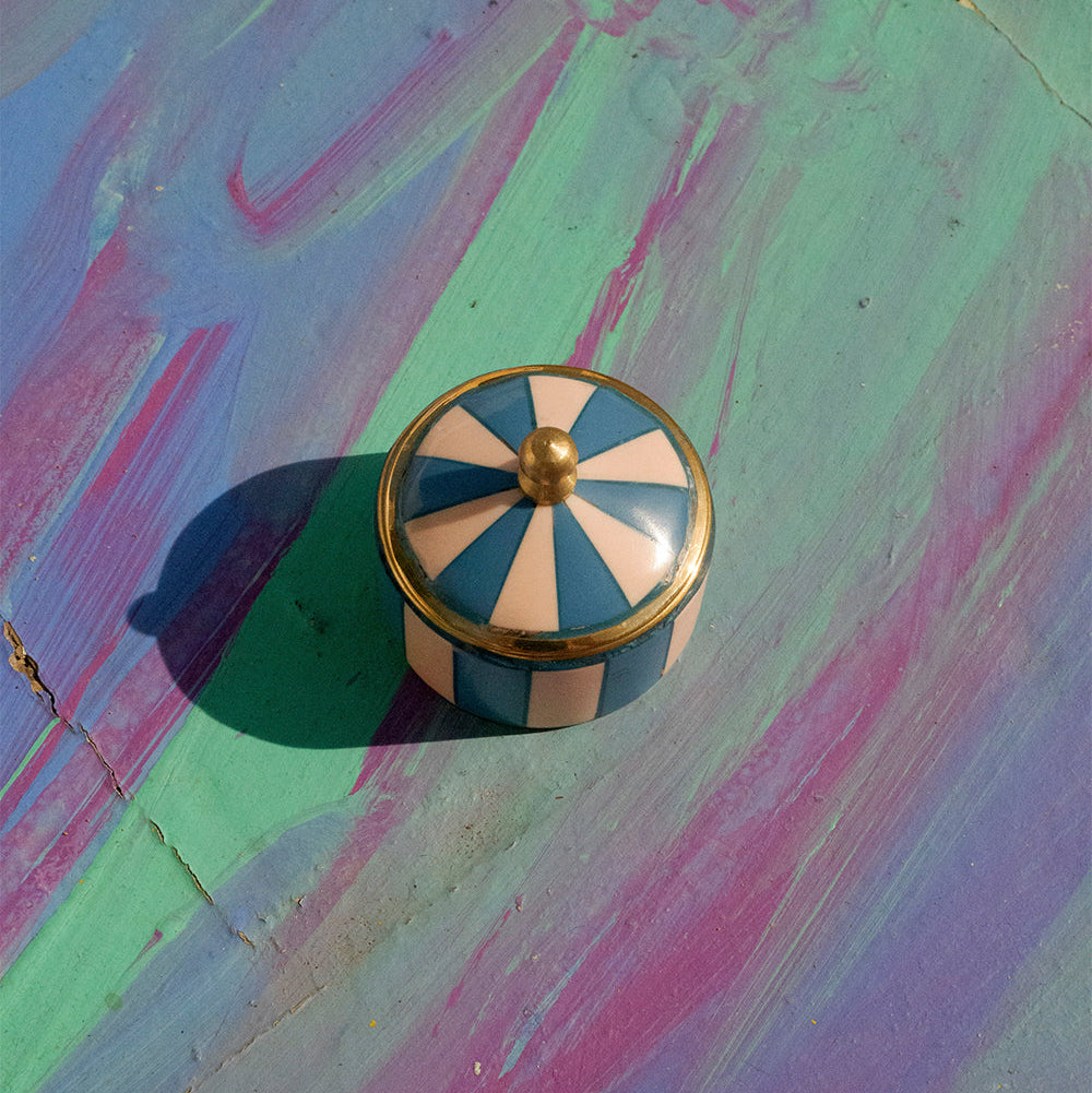 Bailey Circus Box Small in Blue