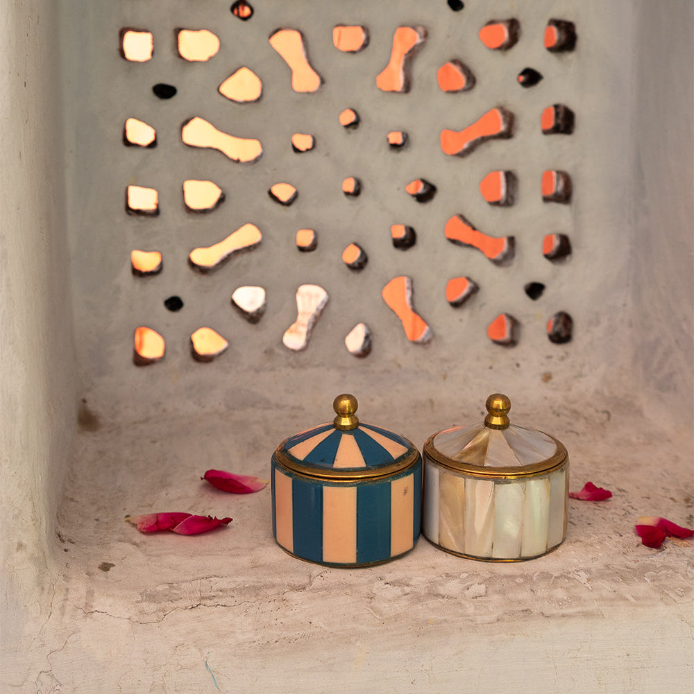 Bailey Circus Box Small in Blue