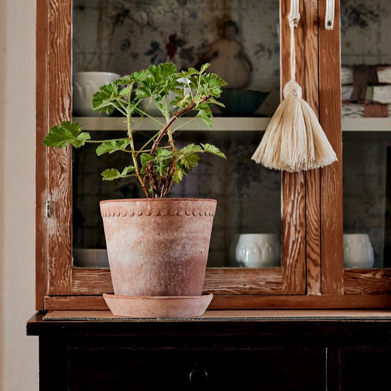 Helena Pot in Rosa Terracotta