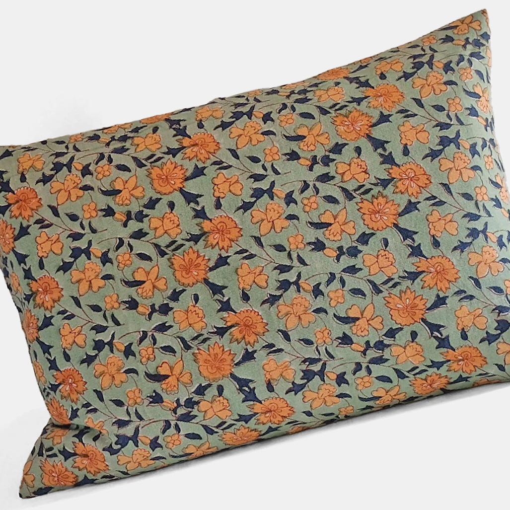 Noor Sage Lumbar Pillow