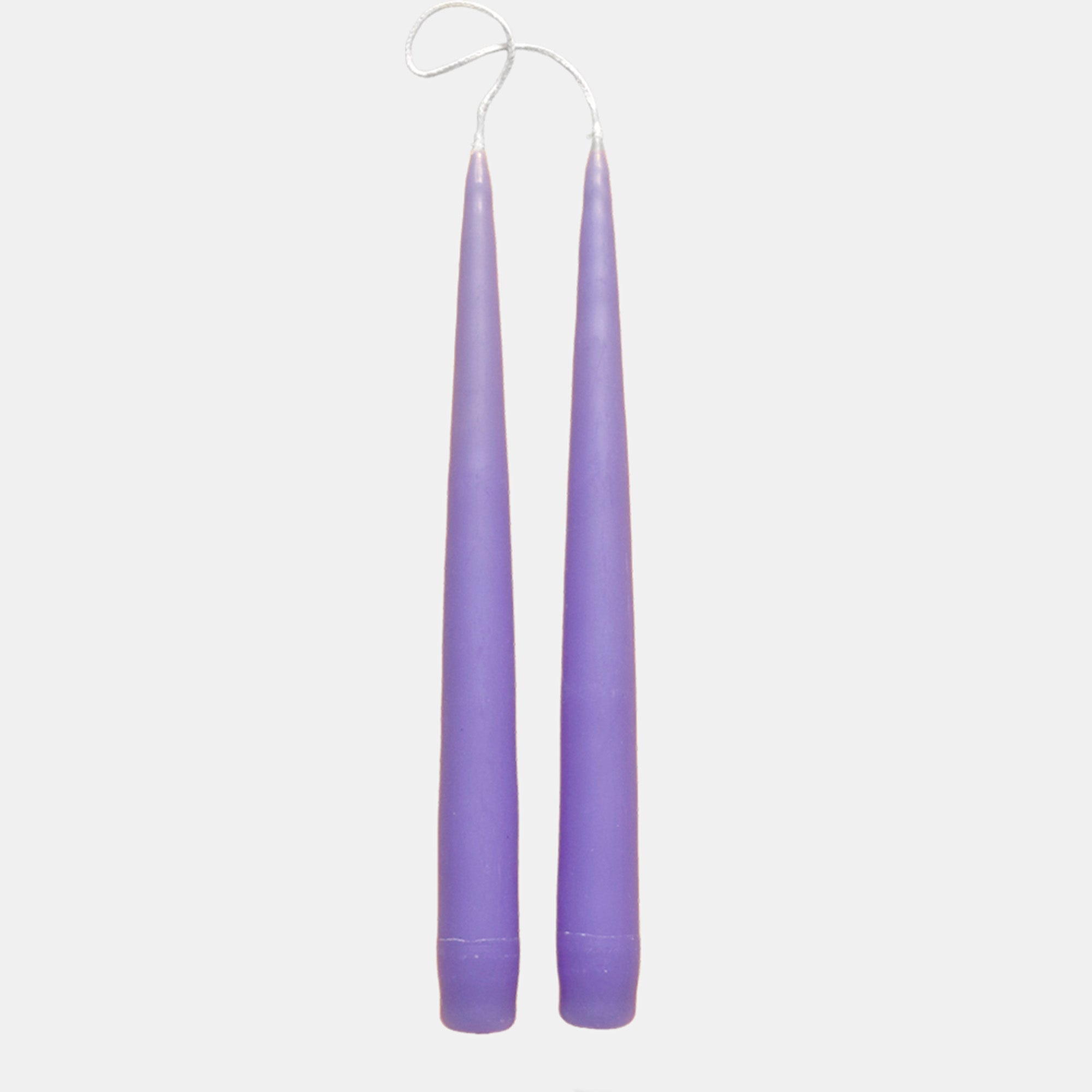 Lavender Taper Candles