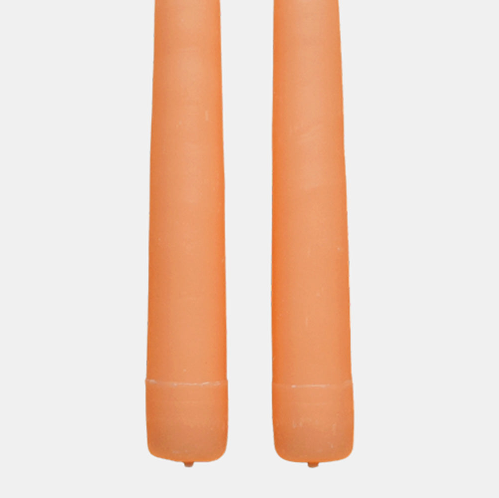 Peach Taper Candles