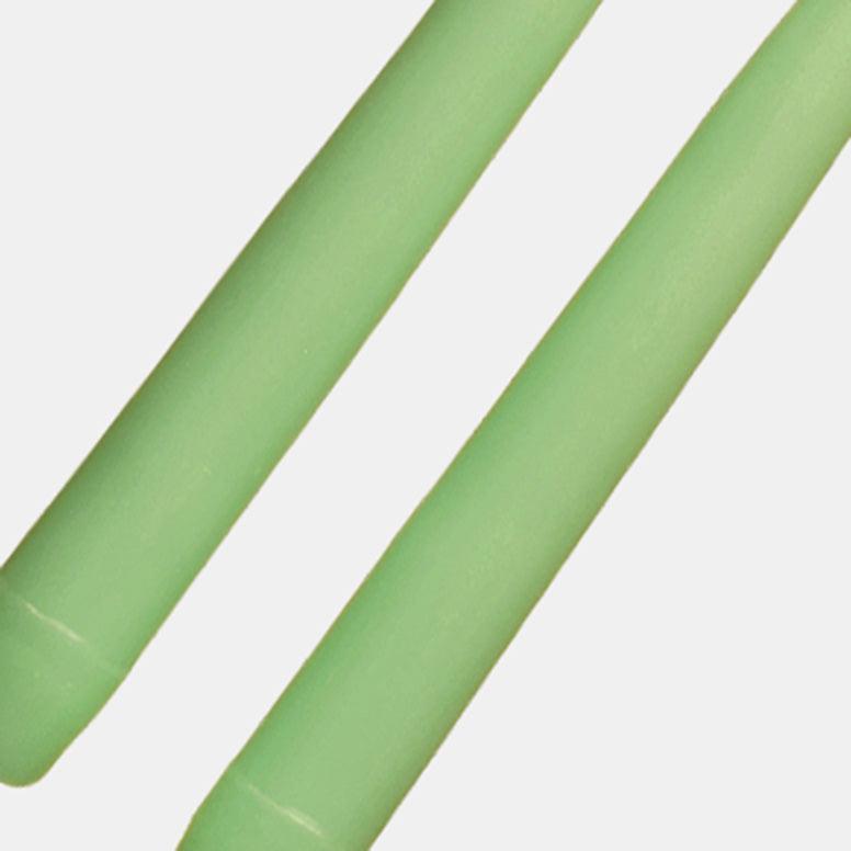 Apple Green Taper Candles