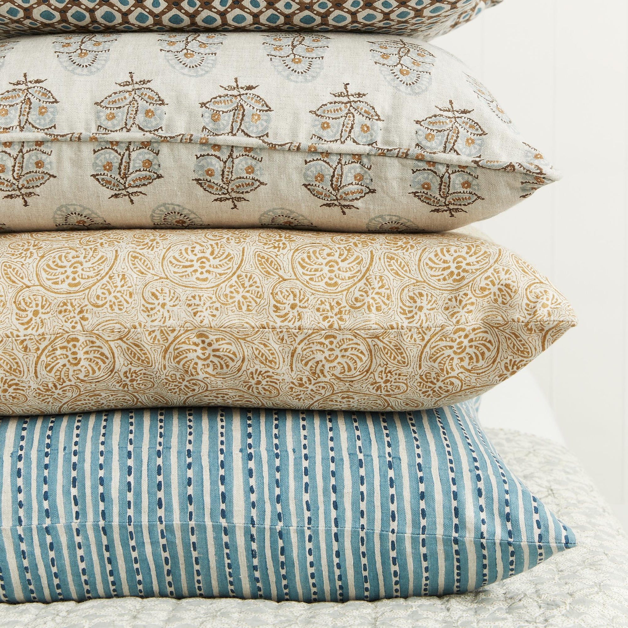 Comino Azure Square Pillow