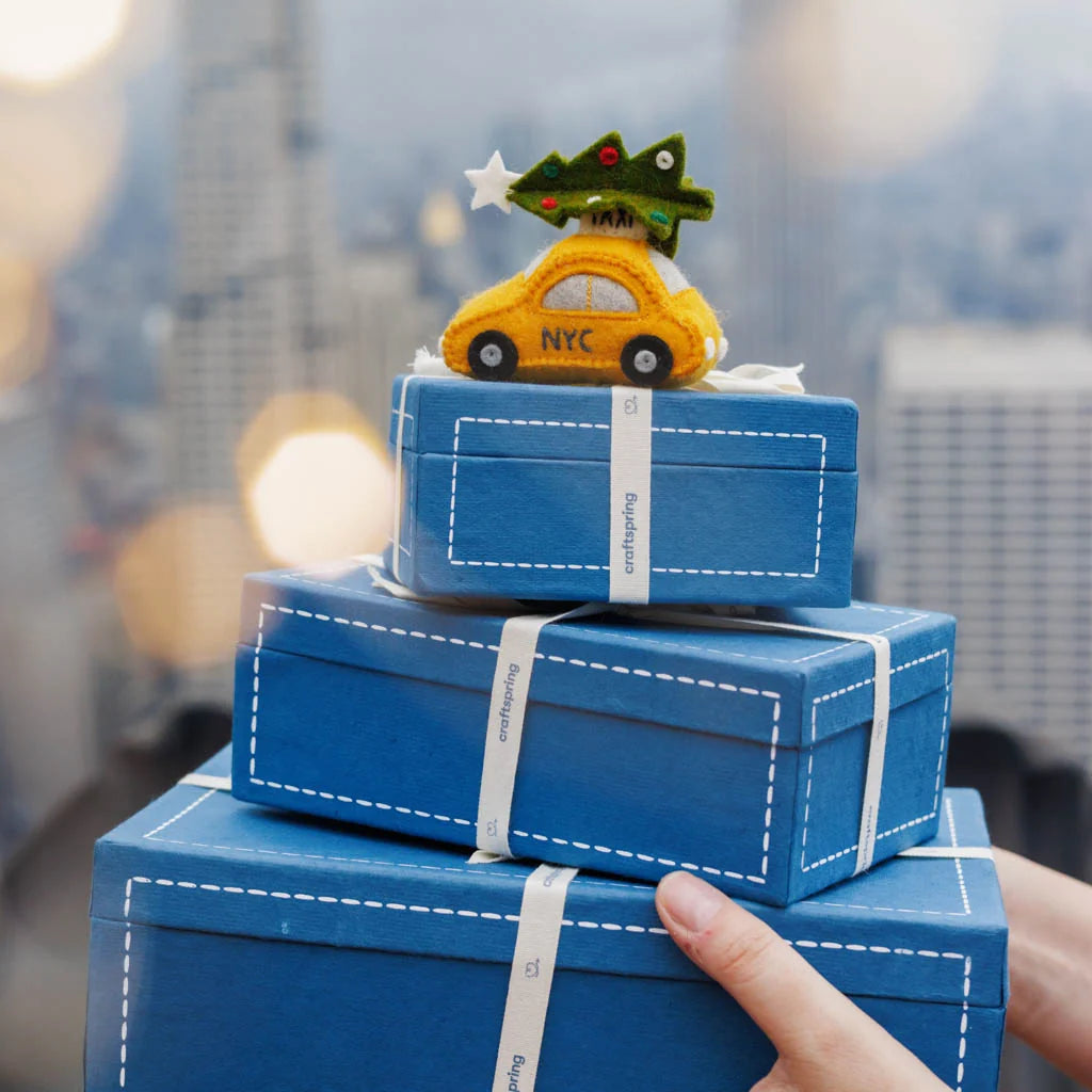 Holiday Taxi Ornament