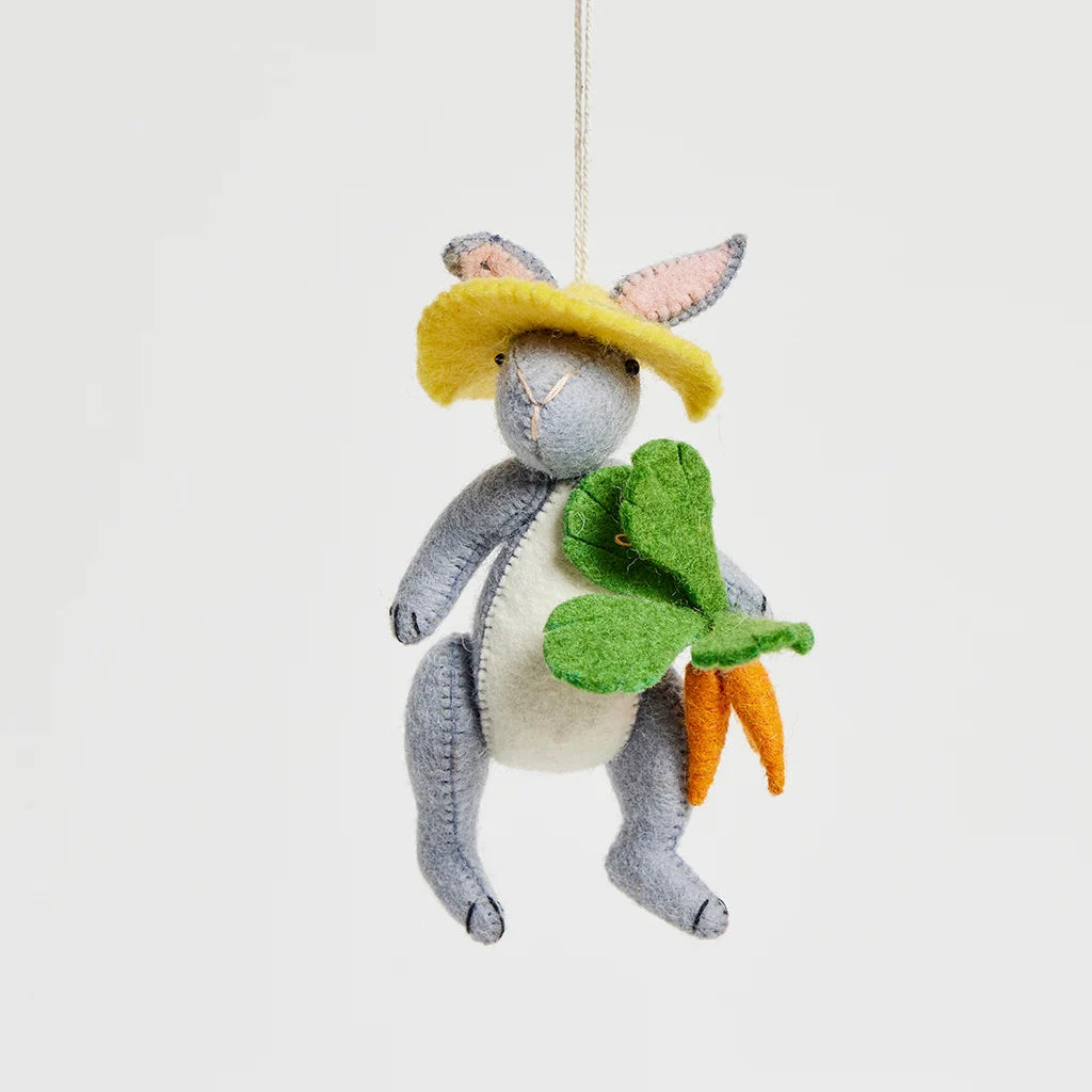 In the Garden Bunny Ornament