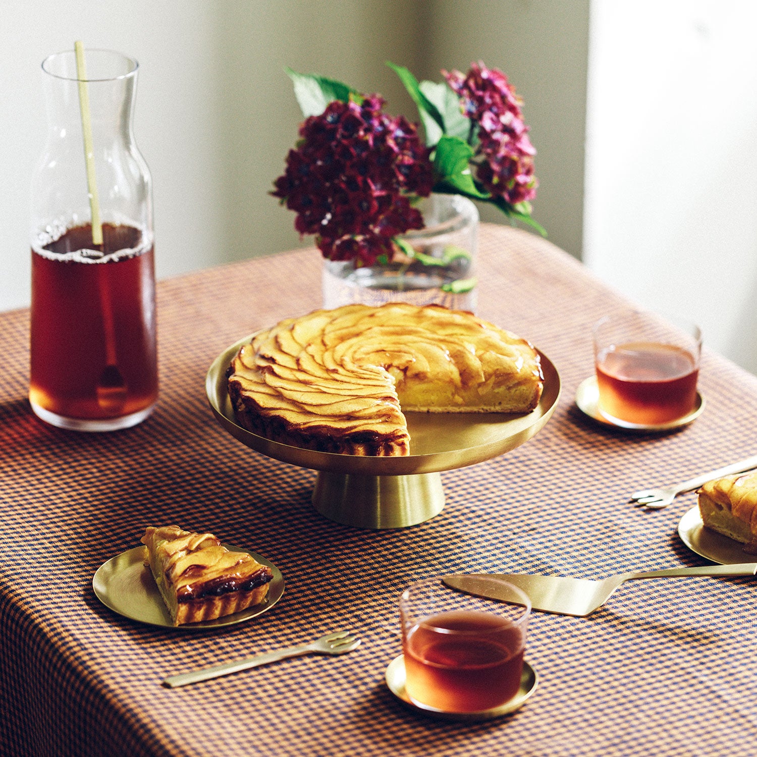 Brass Cake Stand