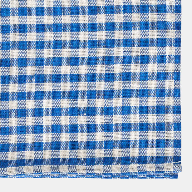 Paule Blue Gingham Kitchen Cloth - Collyer's Mansion