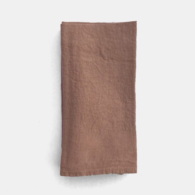 Linen Napkin in Moka - Collyer's Mansion
