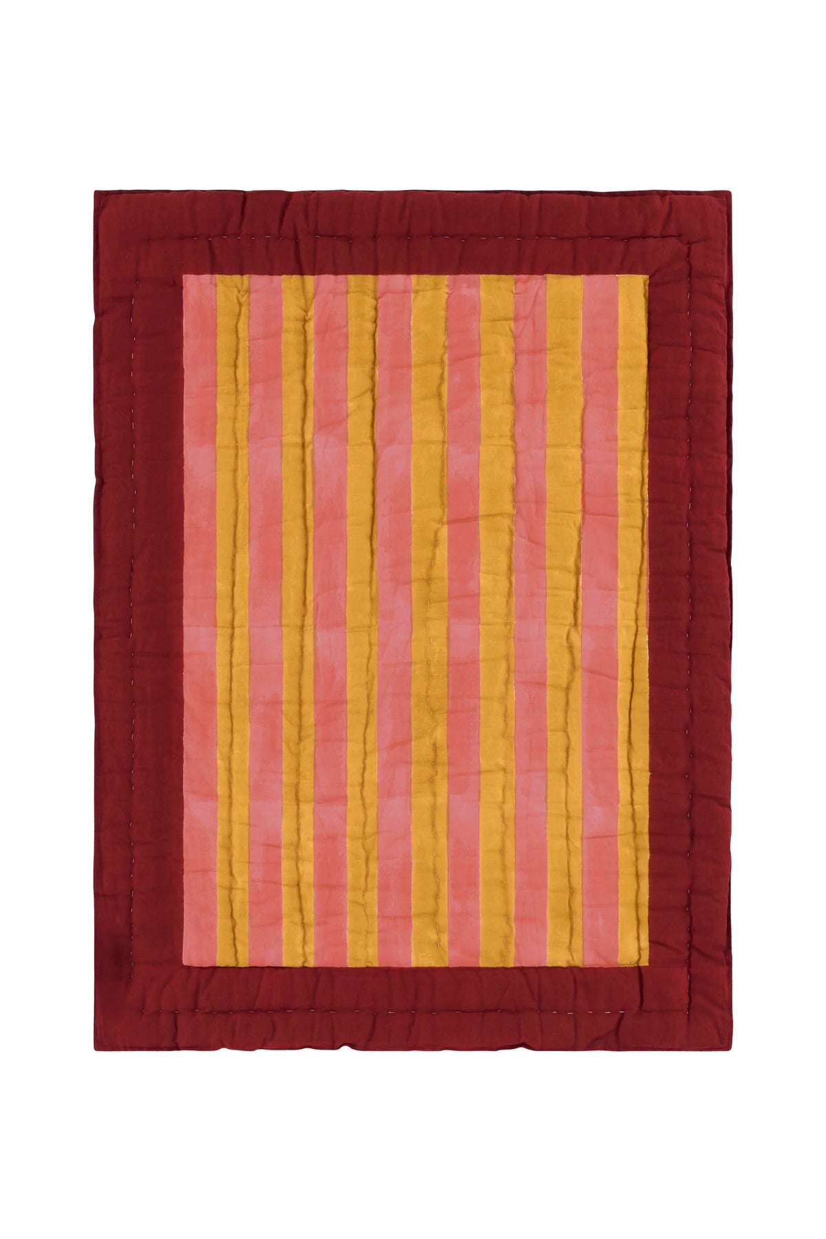 Nizam Cream Pink Baby Quilt