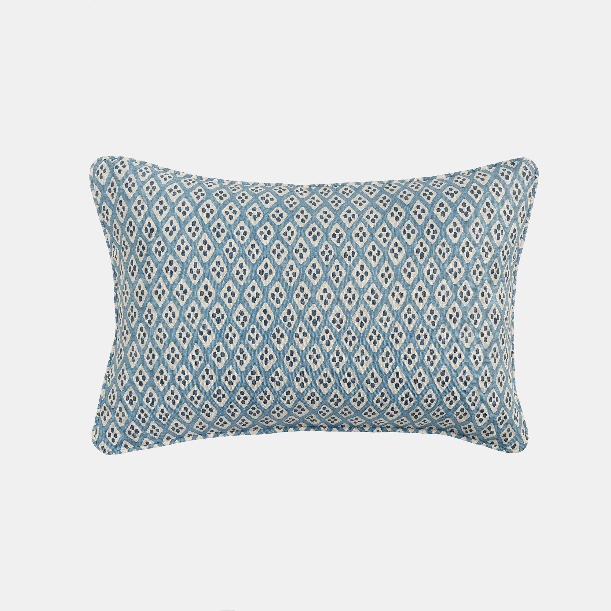 Orvietto Azure Lumbar Pillow