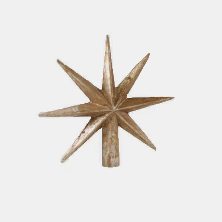 Silver Dimensional Tree Topper
