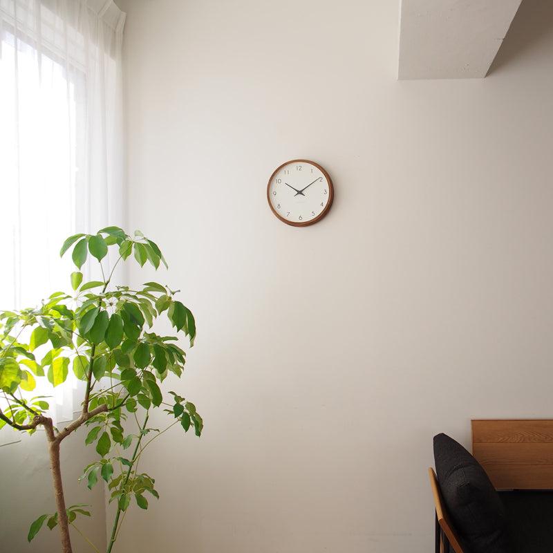 Campagne Wall Clock in Brown