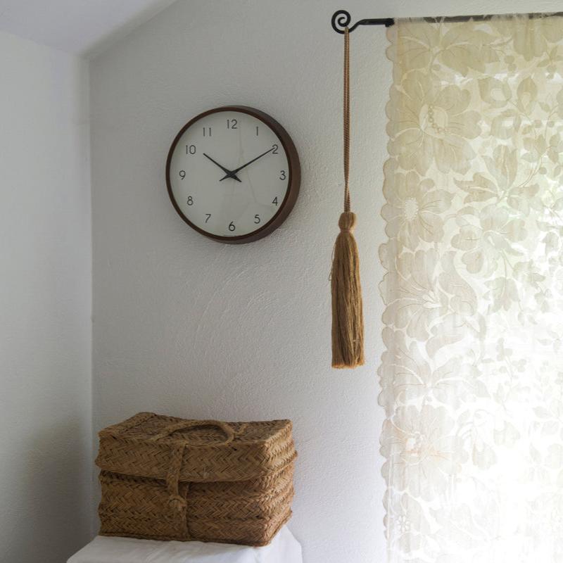 Campagne Wall Clock in Brown