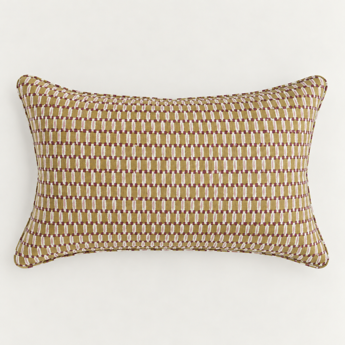 Rumi Moonflower Lumbar Pillow
