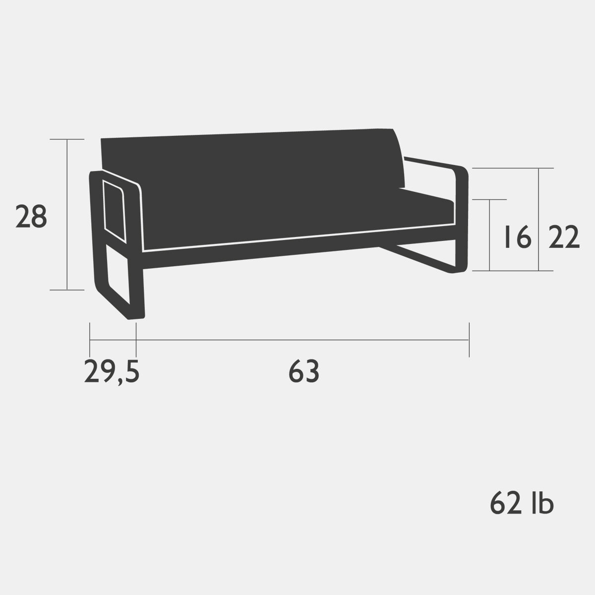 Bellevie 2-Seater Sofa