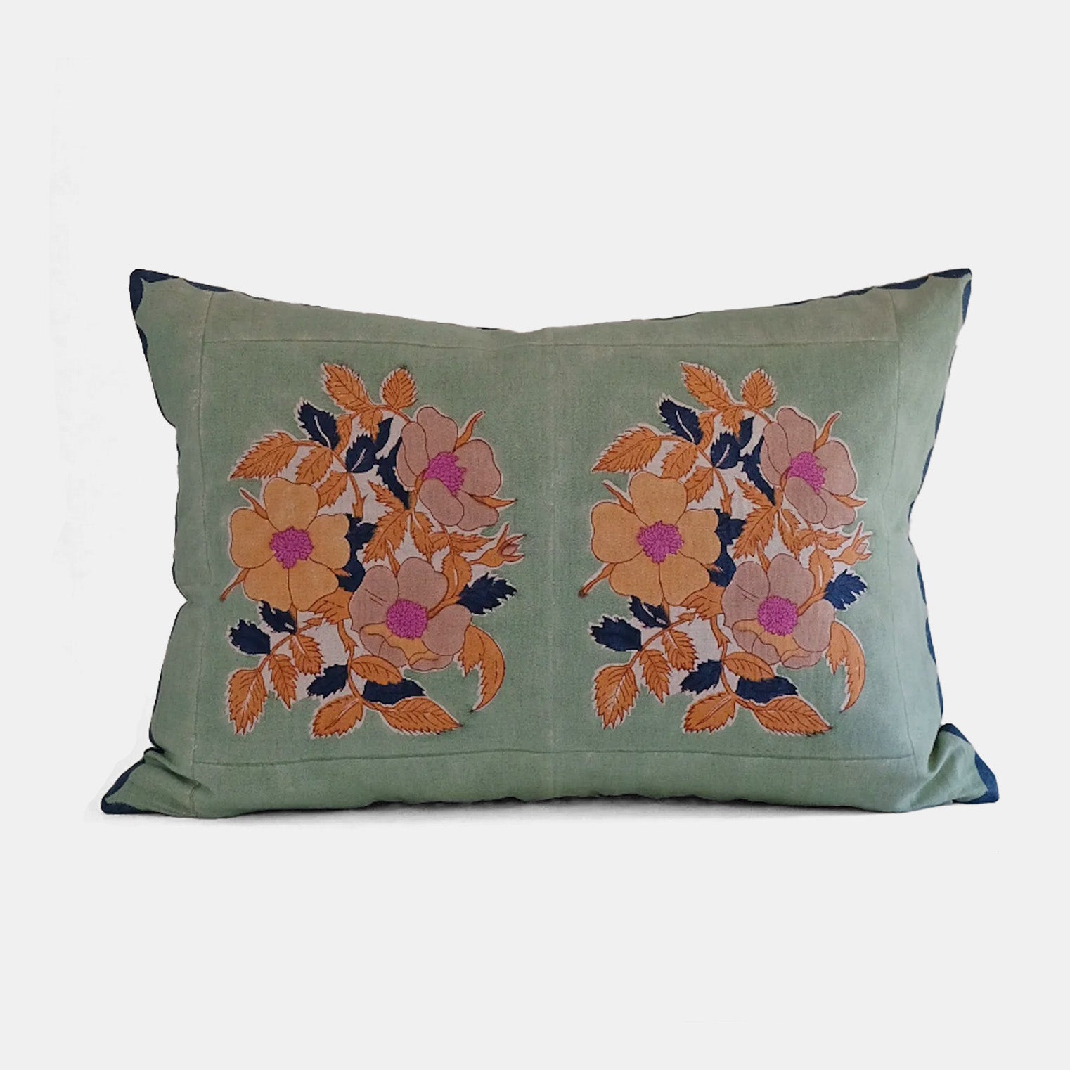 Dia Sage Lumbar Pillow