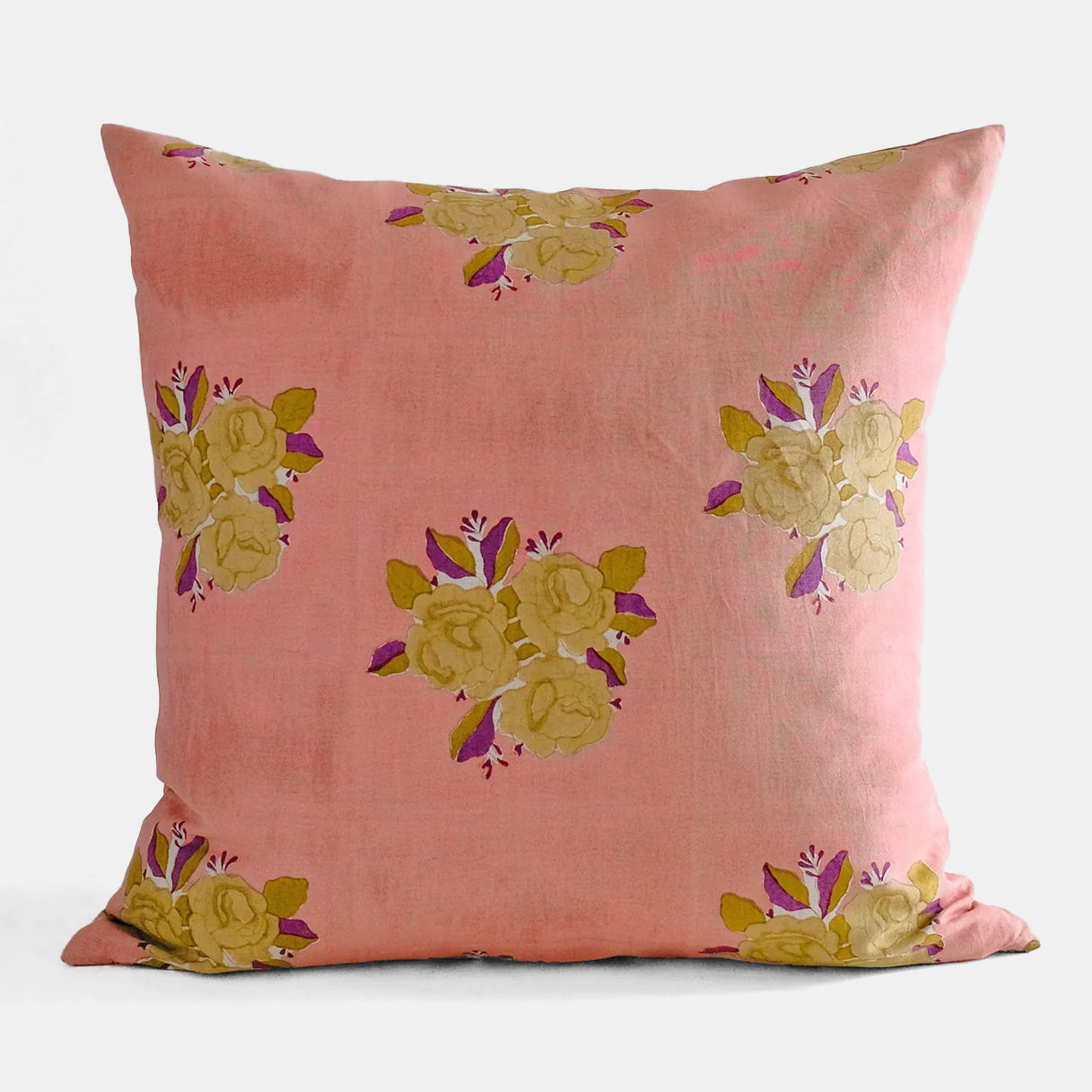 Sara Pink Square Pillow