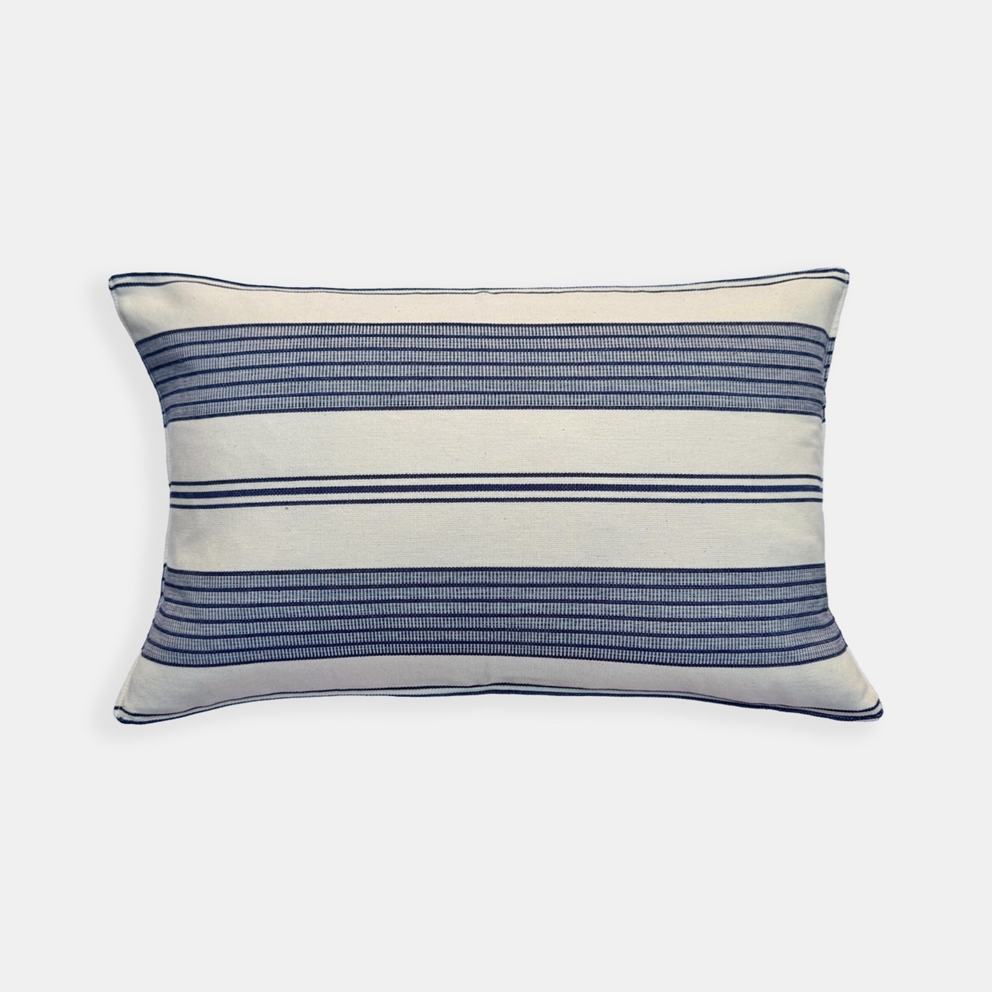 Tick Mark Stripe Lumbar Pillow