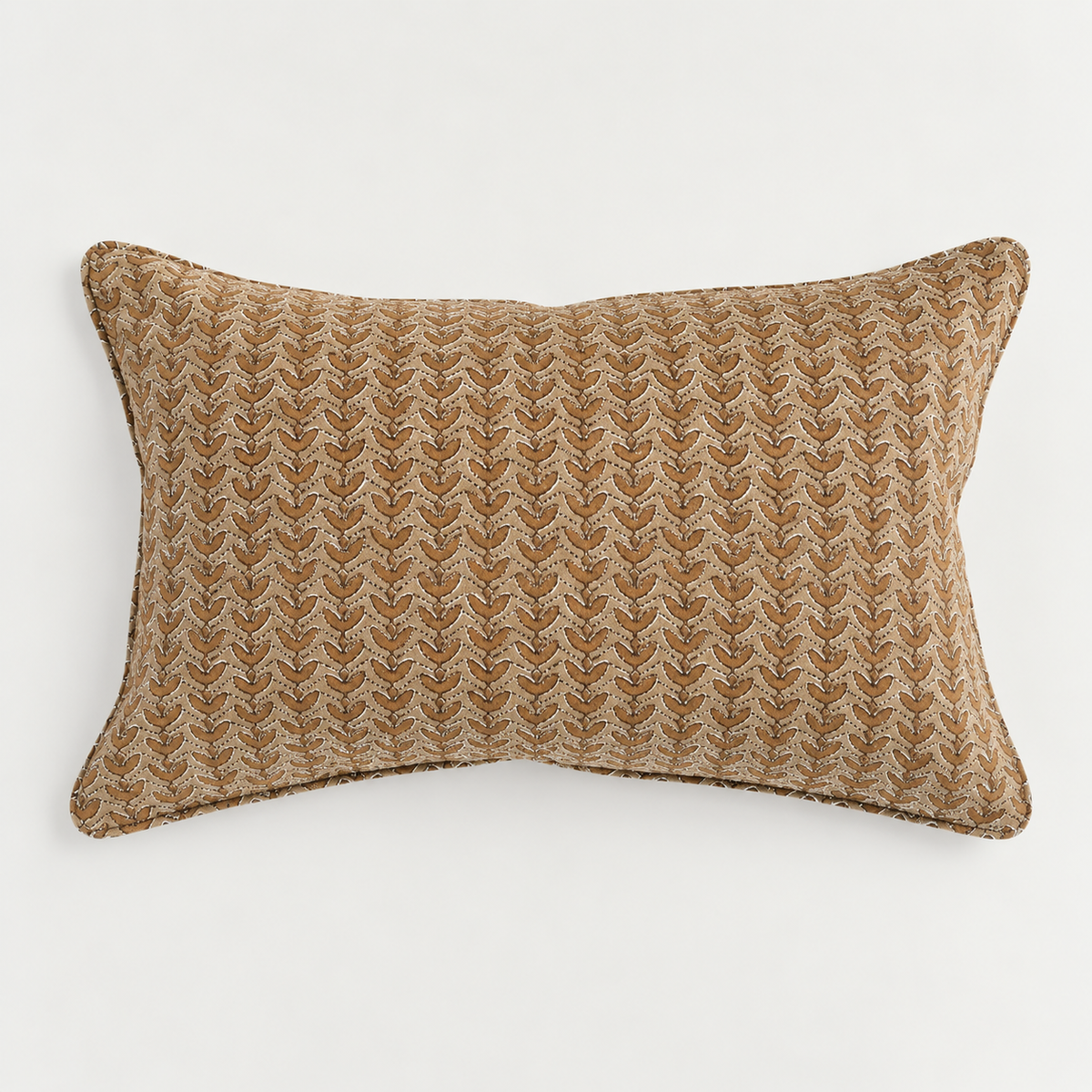 Aswan Toffee Lumbar Pillow
