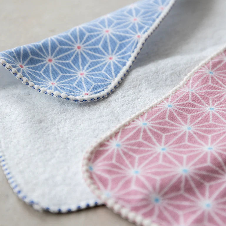 Pink Asanoha Washcloth