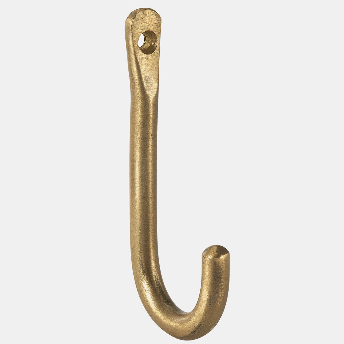 Brass Single Wall Hook - Collyer's Mansion