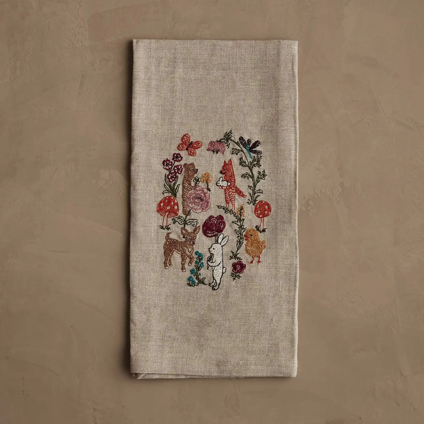 Secret Garden Tea Towel
